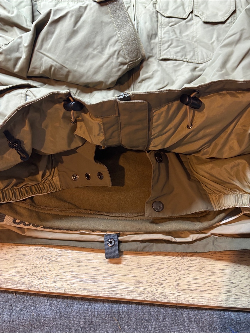 Men's 686 Smarty 3 in 1 Olive Green Ski/Snowboard Jacket with Hood Size XL - Picture 5 of 16